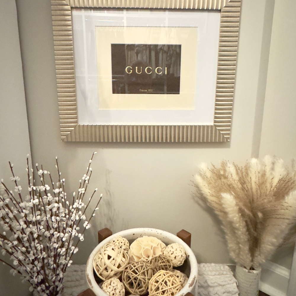 Beautiful matted picture frame